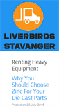 Mobile Screenshot of liverbirds-stavanger.com